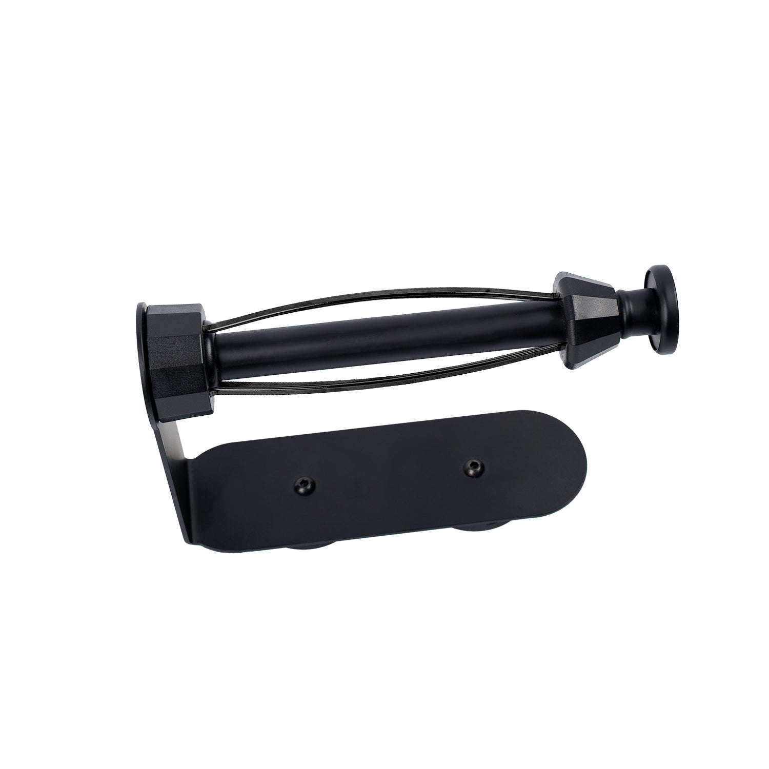Magnetic toilet paper holder without Metal Strip