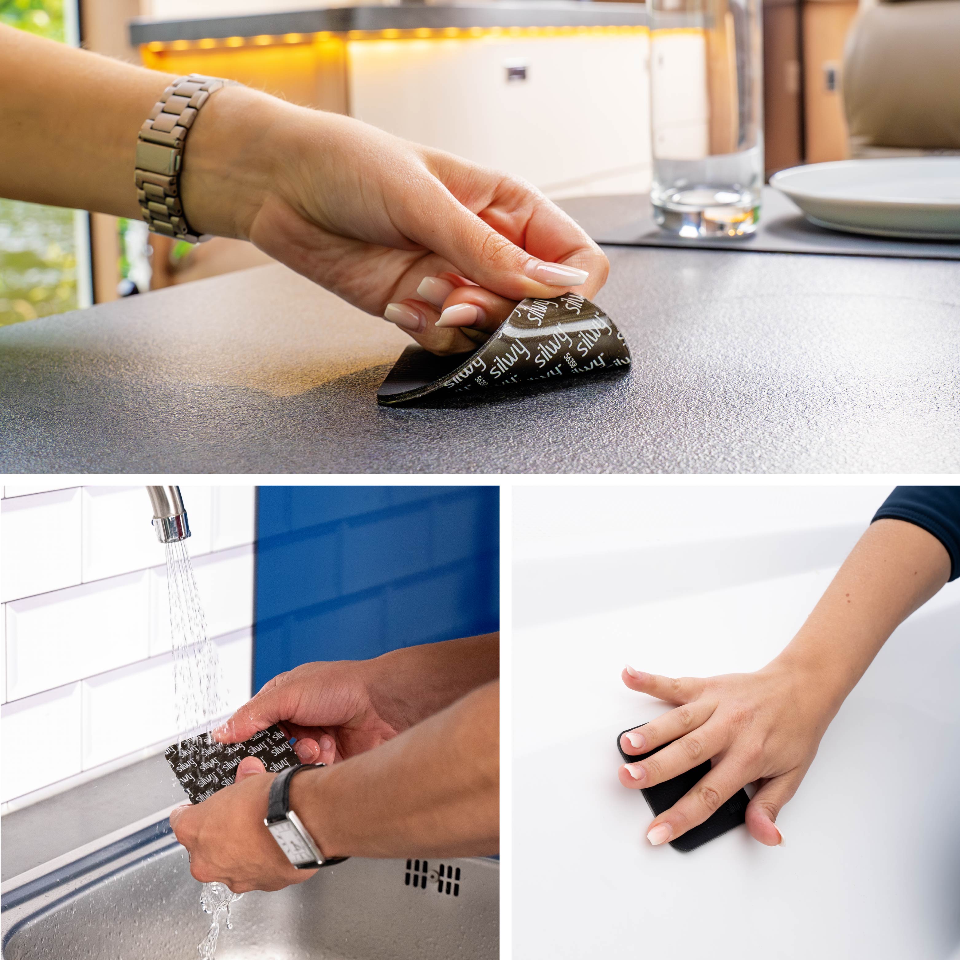 Pad function: removable, washable and reusable