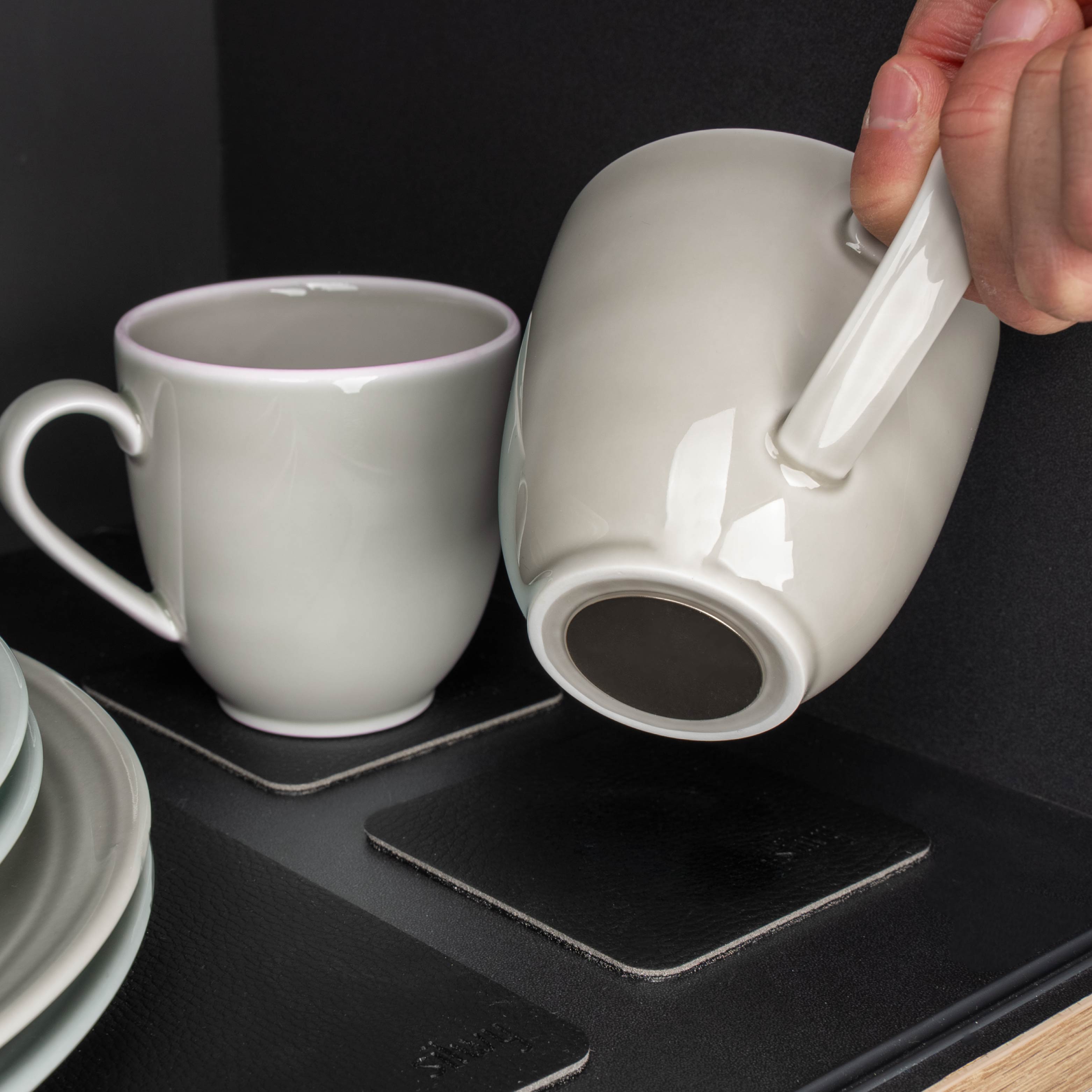 Remove magnetic Cups  cupsash