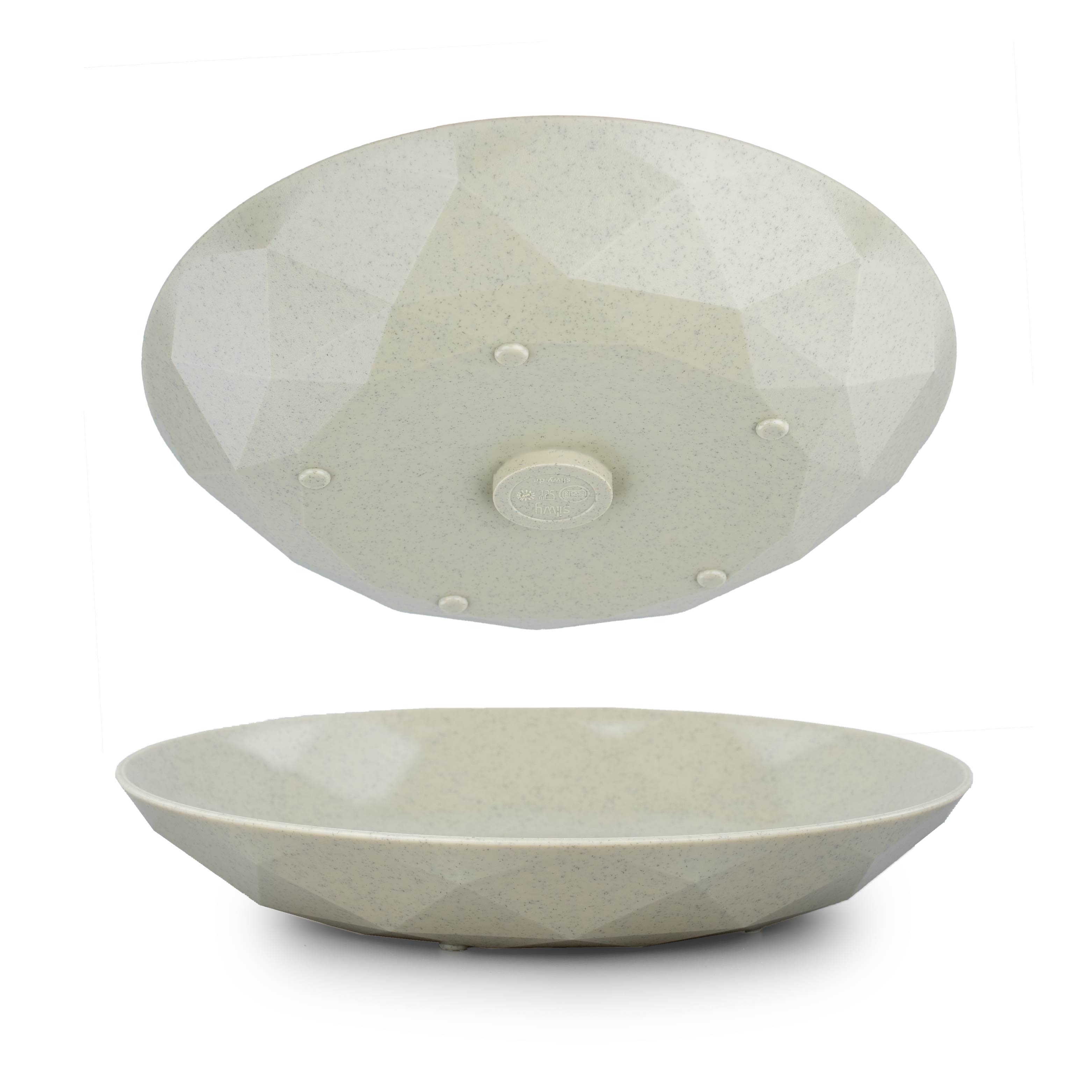 Crop plate Magnetic plastic plate in a set of two