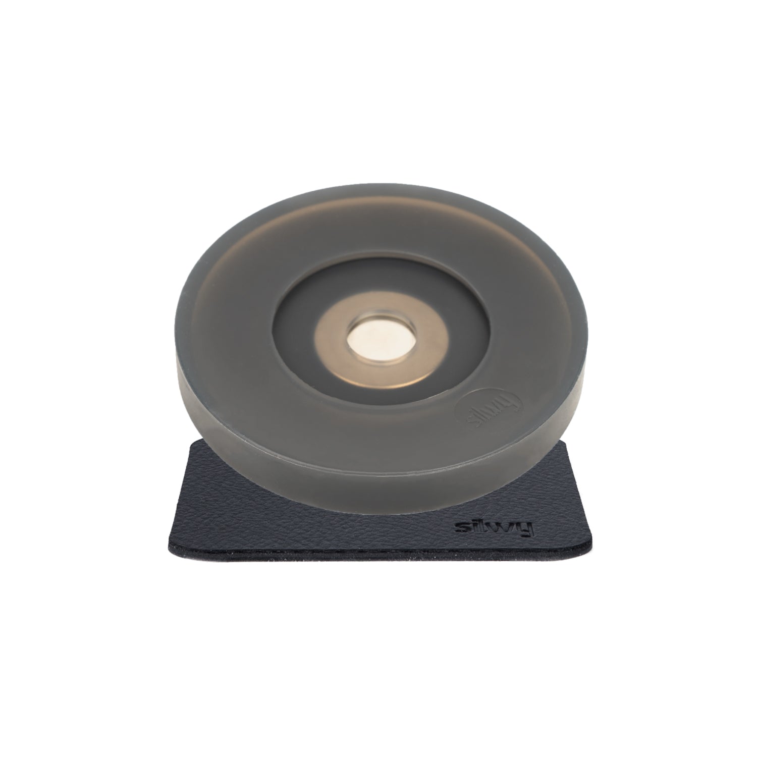 Magnetic adapters for Stemmed glasses Anthrazit incl. pad 