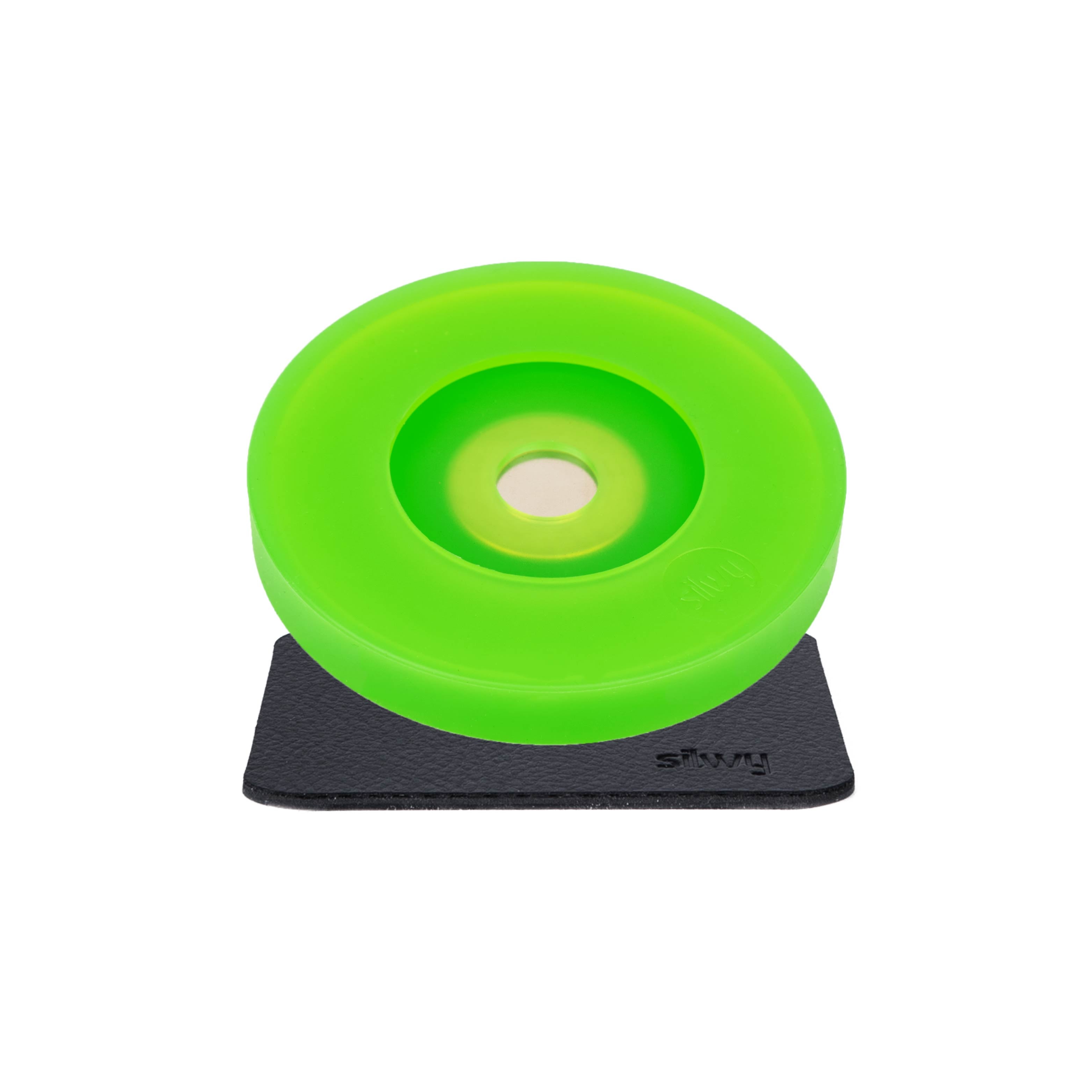 Magnetic adapters for Stemmed glasses green incl. pad 
