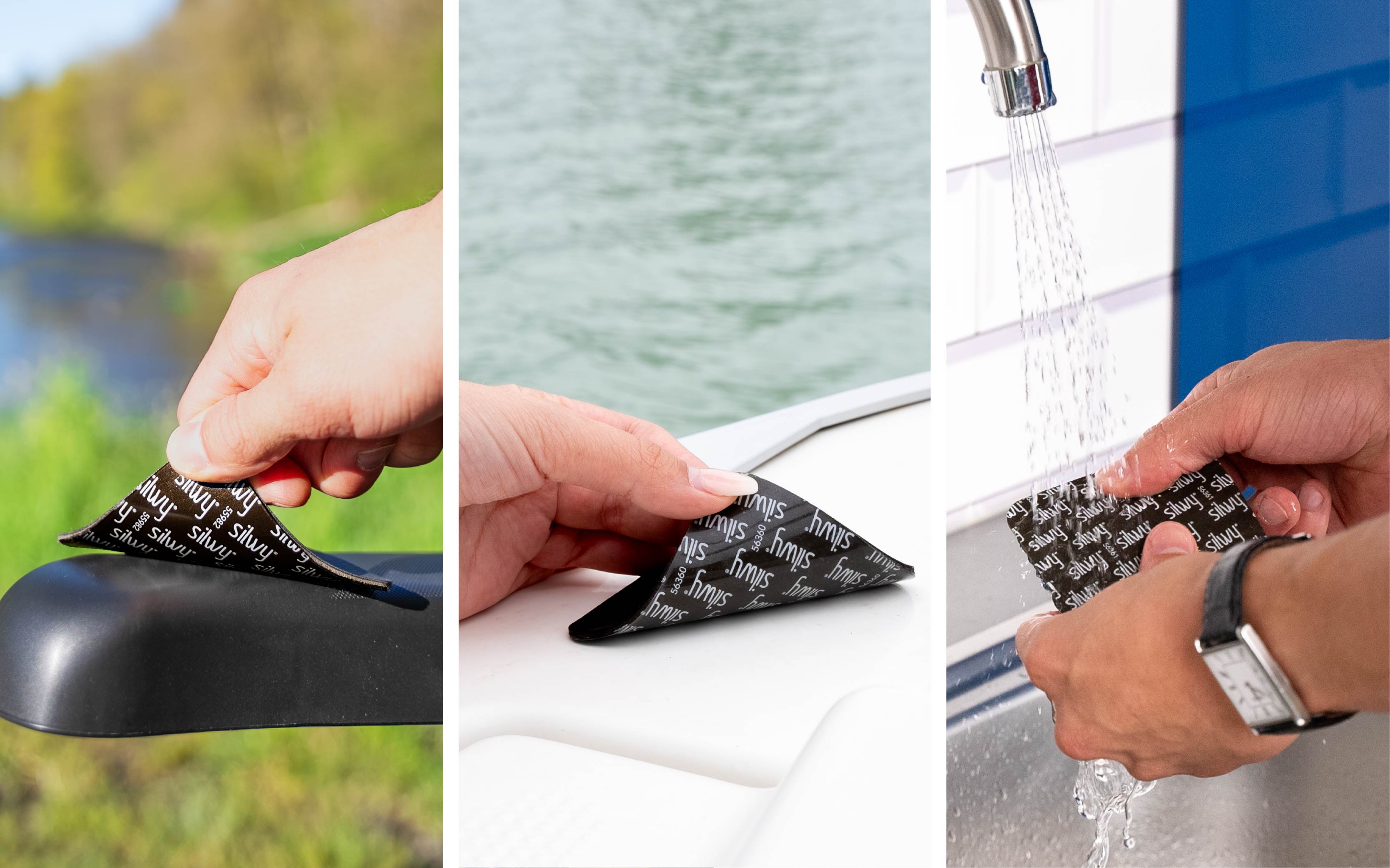 Removable, washable and reusable pad