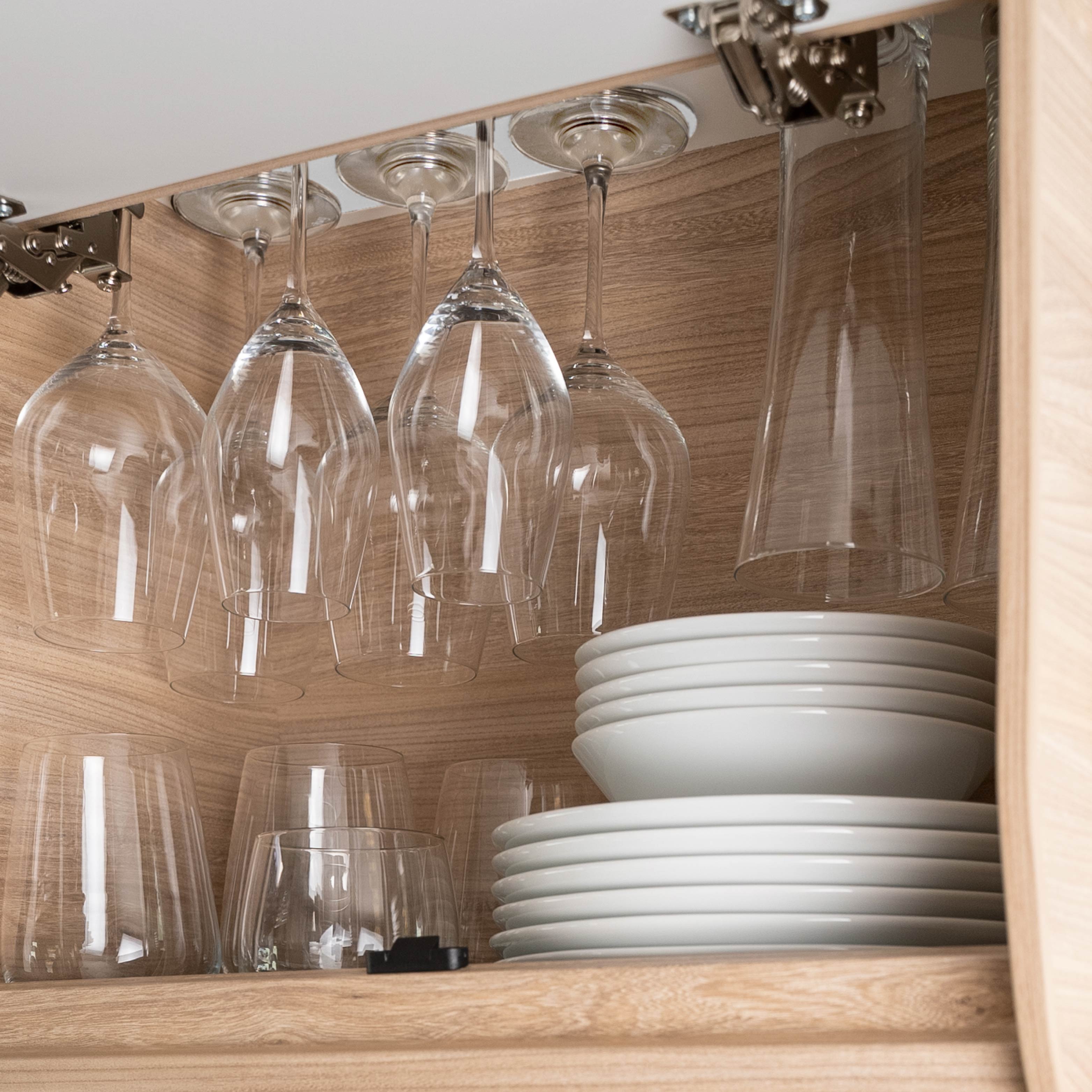 silwy equipment in the wall unit 