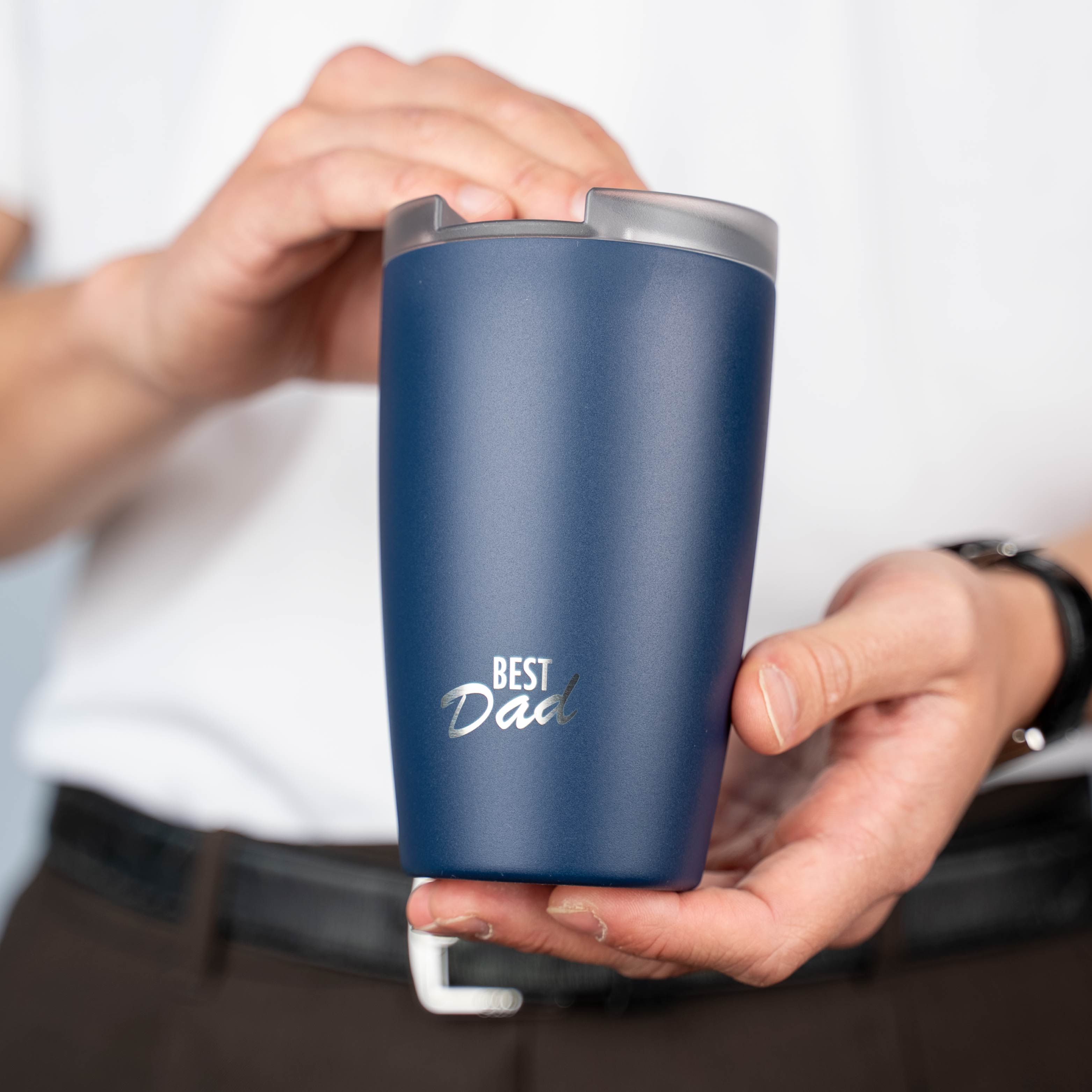 Thermocup MIDNIGHT with Engraving BEST DAD