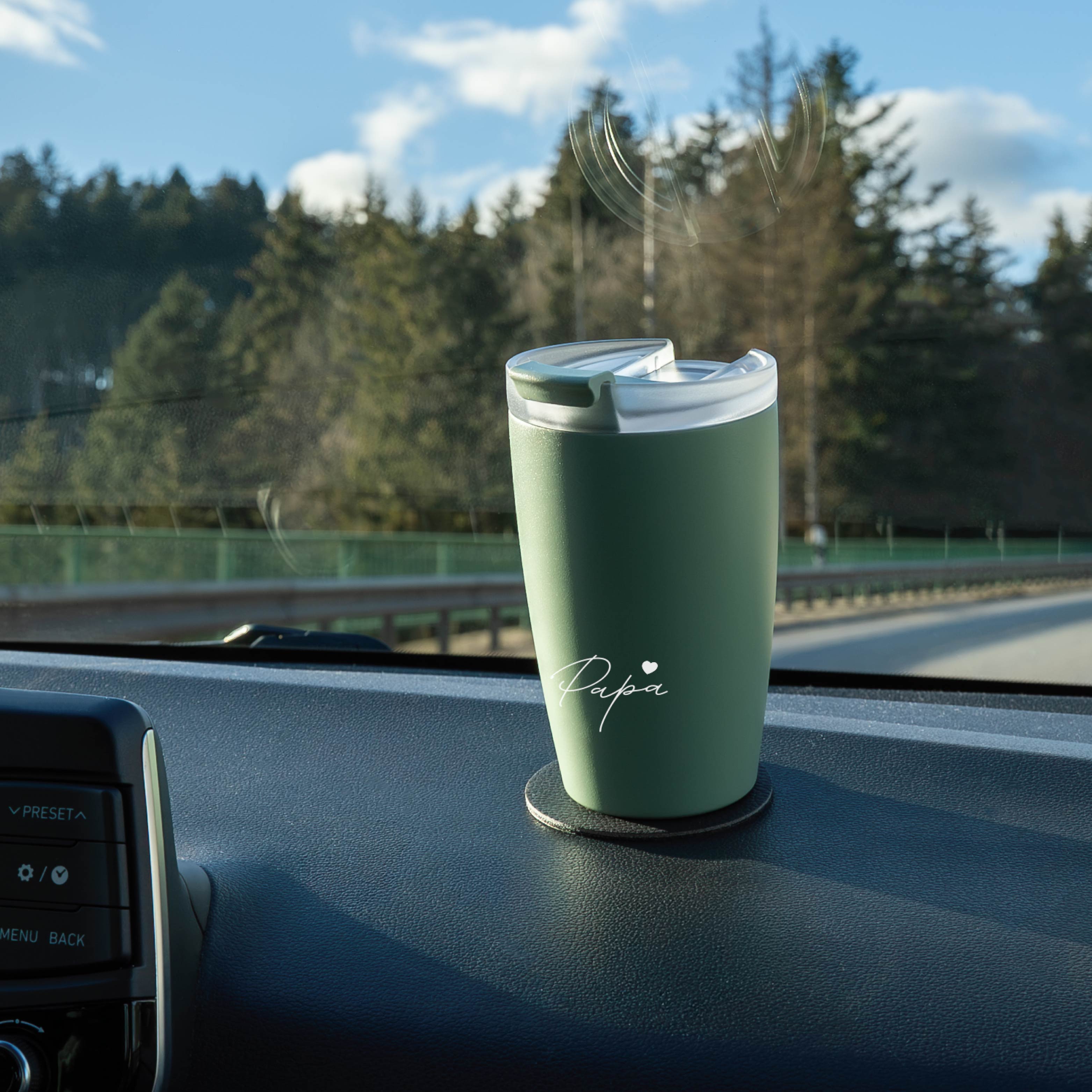 Thermocup SAGE with Engraving PAPA