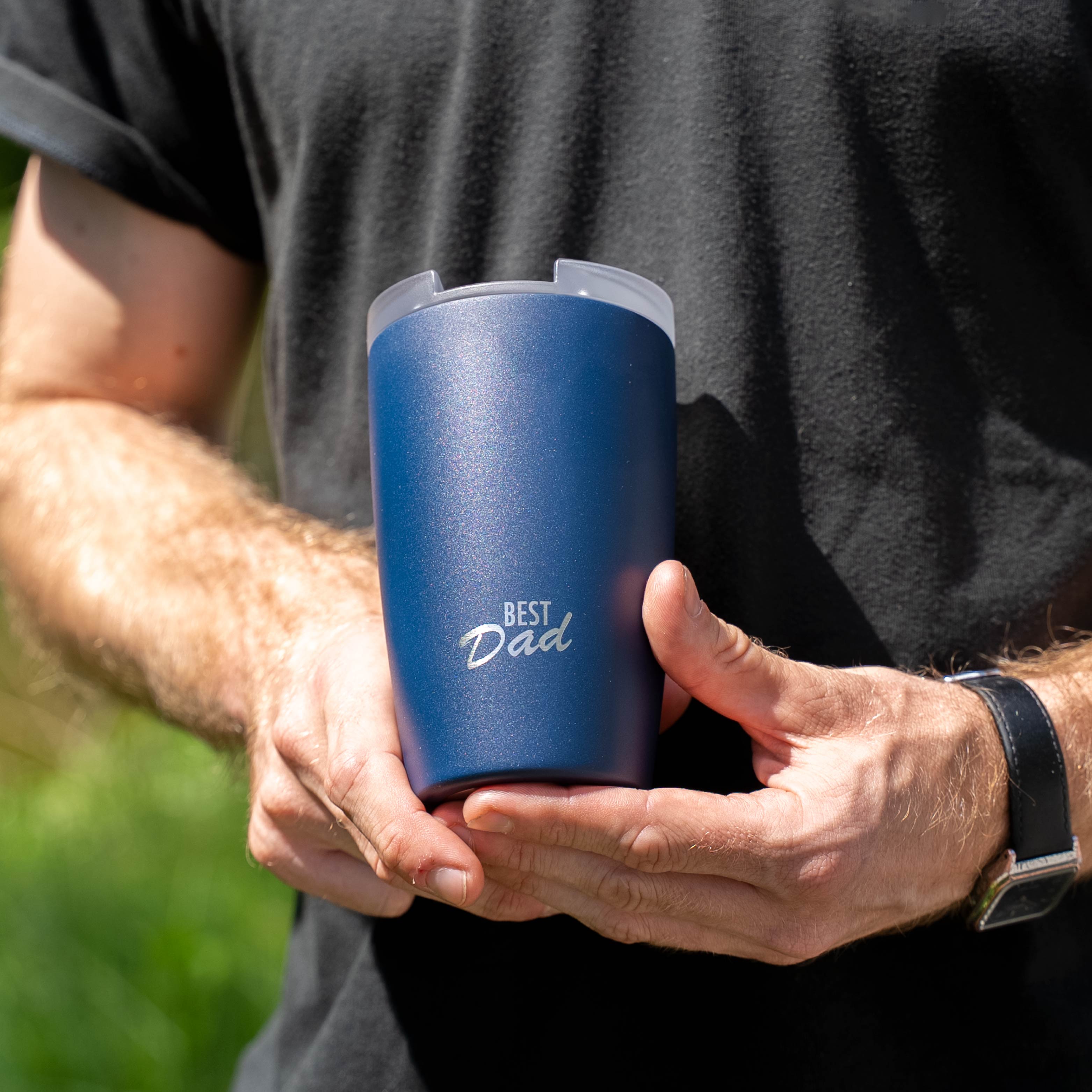 Thermocup MIDNIGHT with Engraving BEST DAD