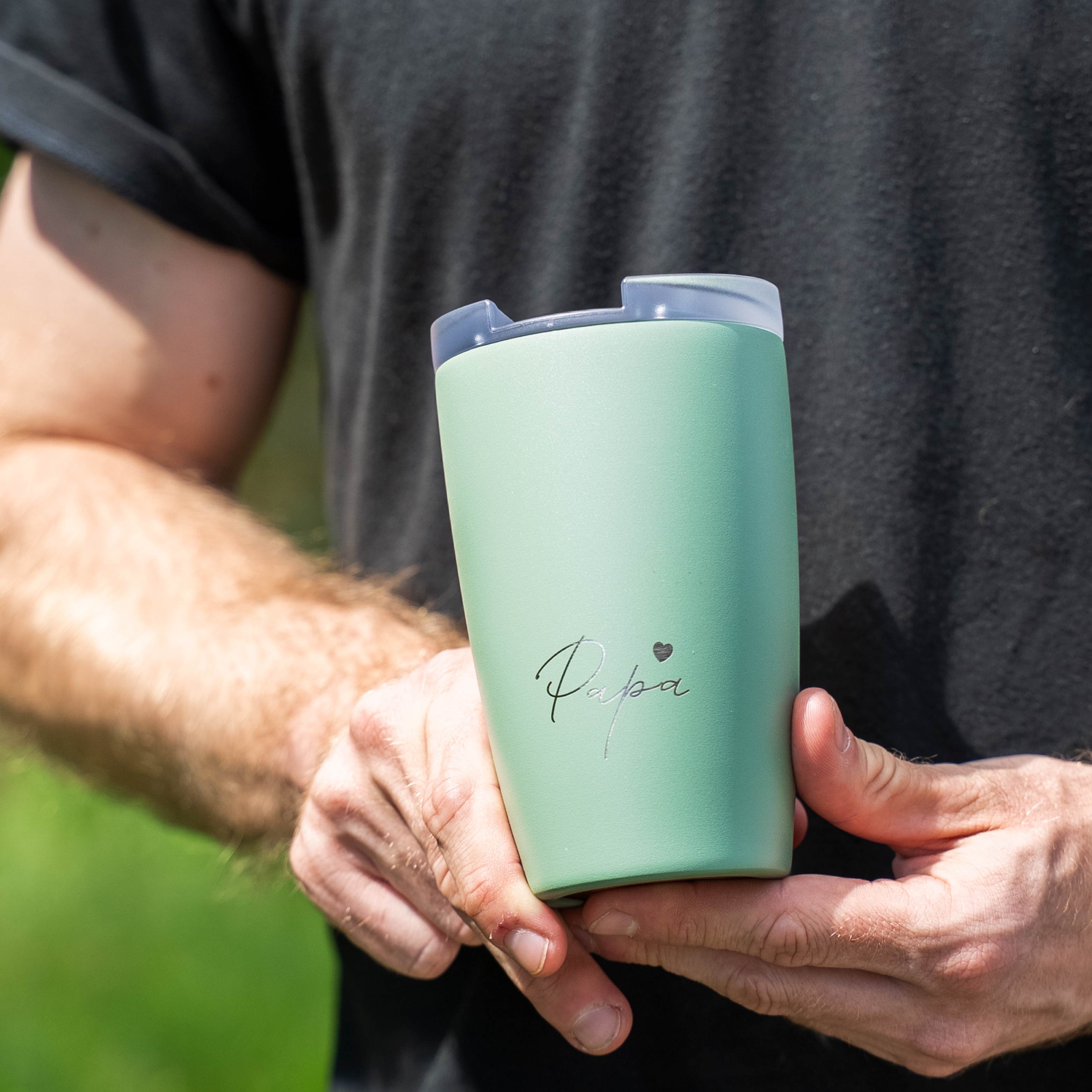 Thermocup SAGE with Engraving PAPA