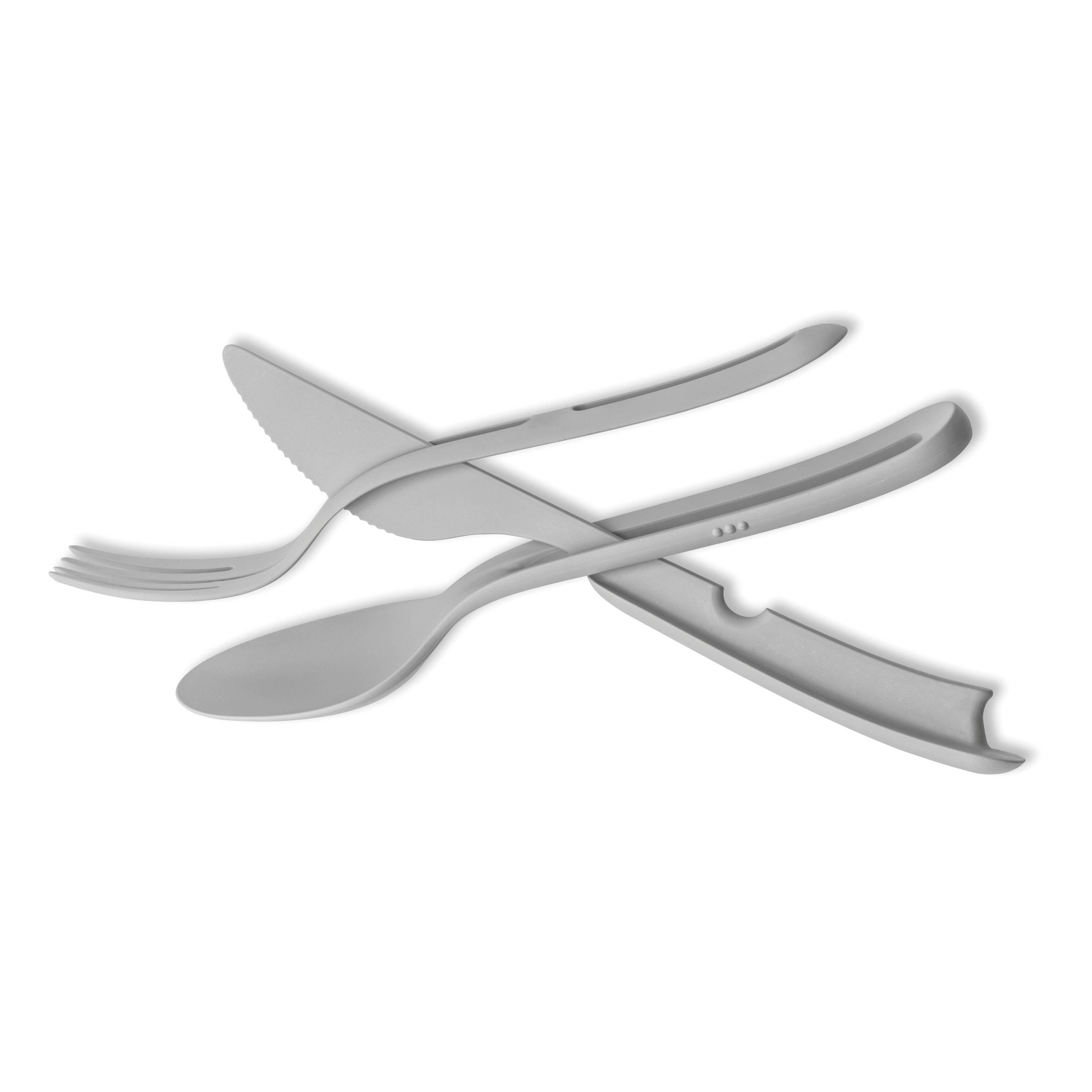 Cutlery can be put together in a super smart