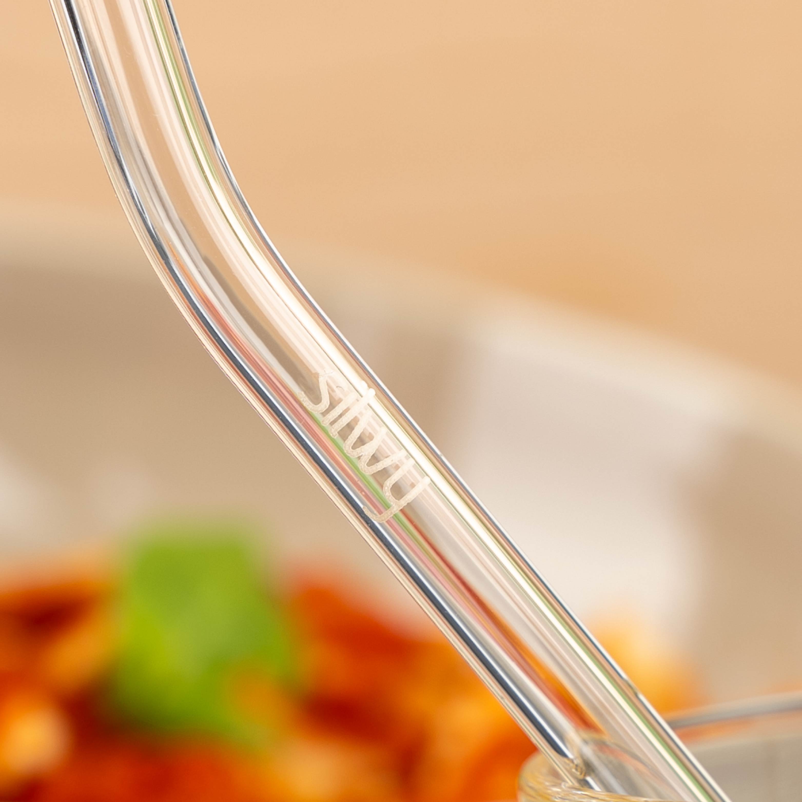 Engraving drinking straw
