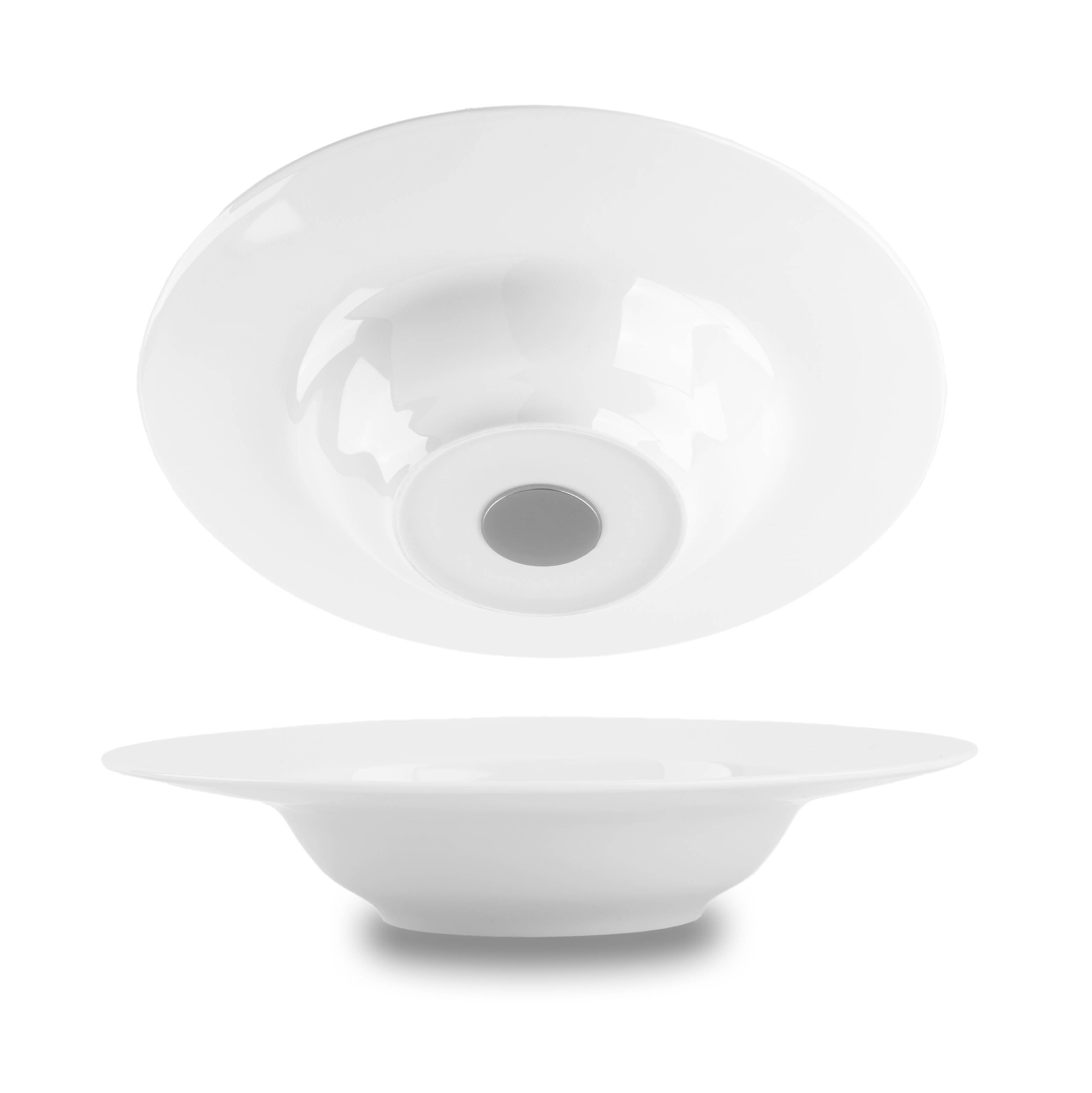 Magnetic porcelain gourmet plate 