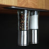 Spice mills super space-saving stowed overhead