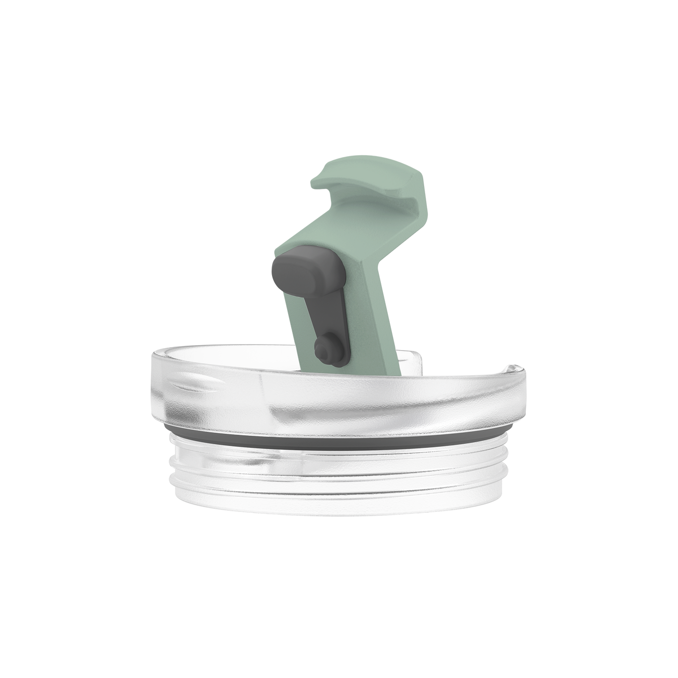 Free-standing lid thermo mug in the color SAGE