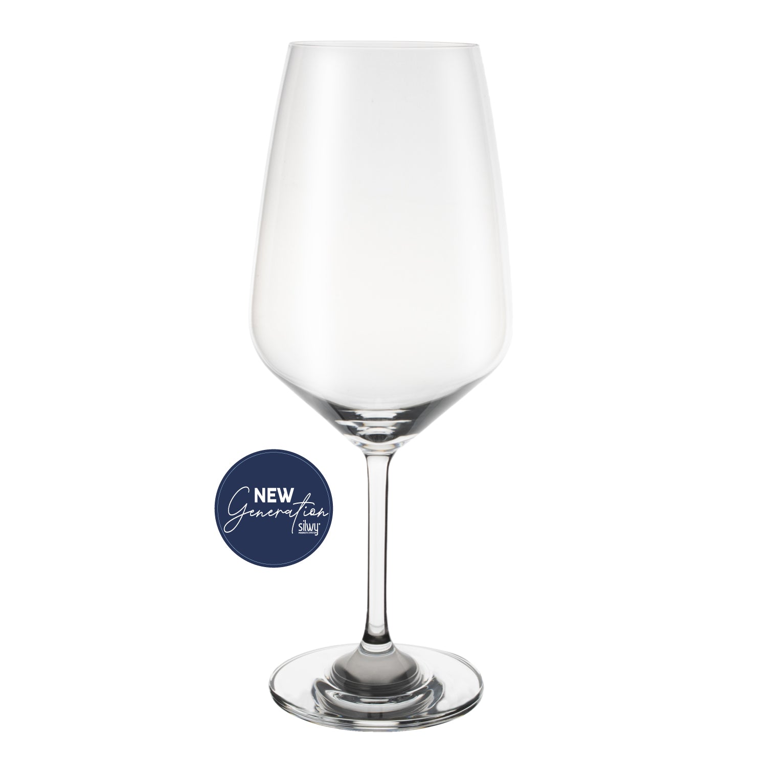Magnetic crystal glass WINE without pad
