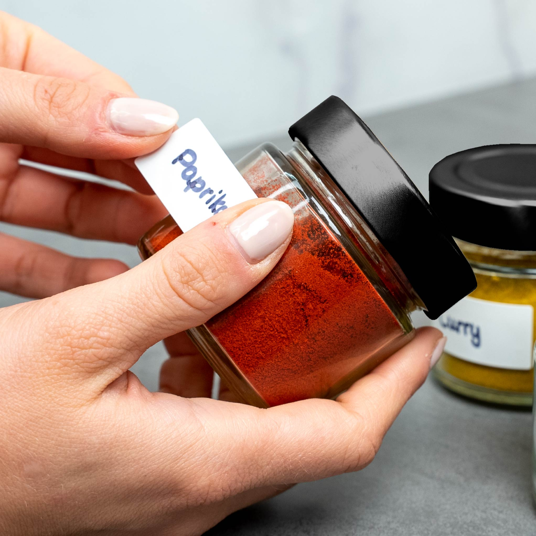 Magnetic delicatessen jar CLASSY 125 ml without ledge