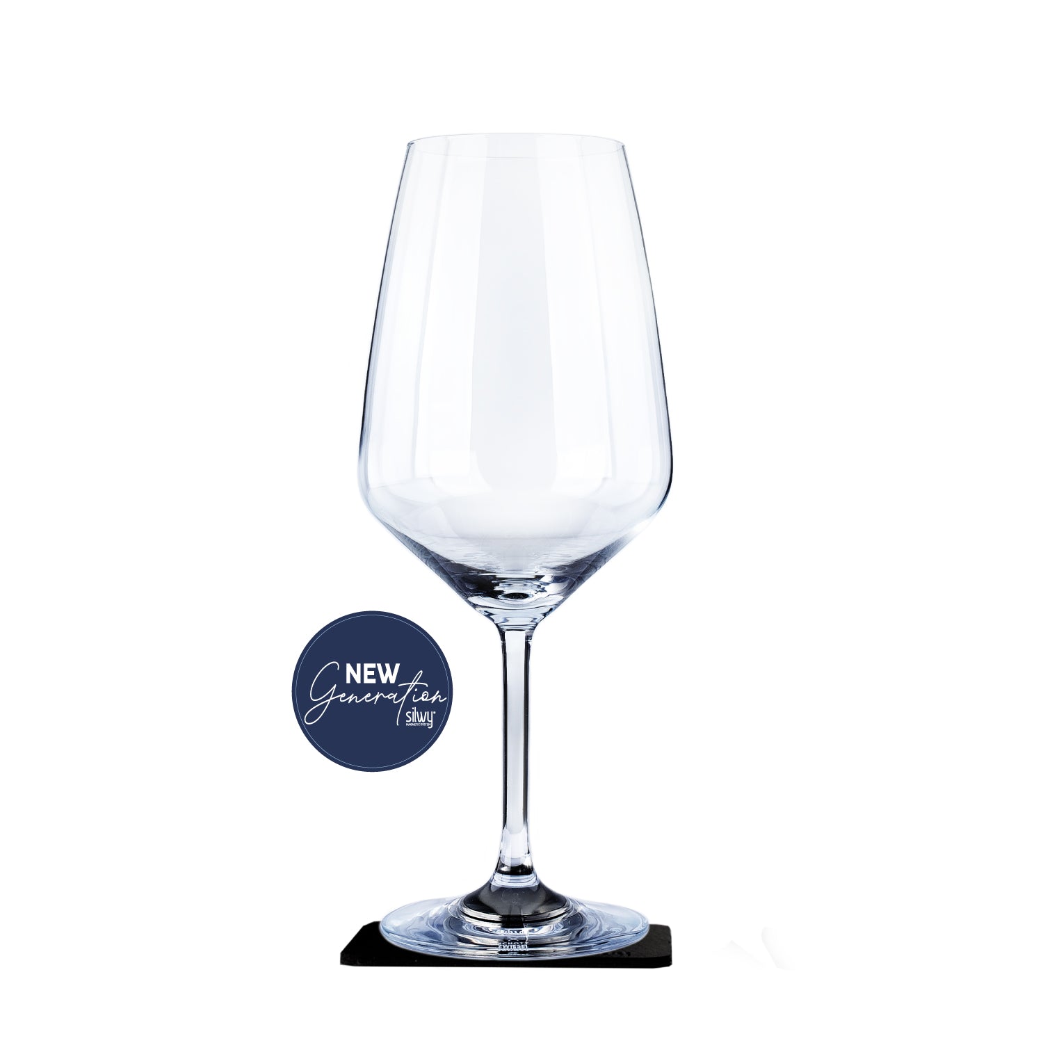 Vaso magnético de cristal VINO