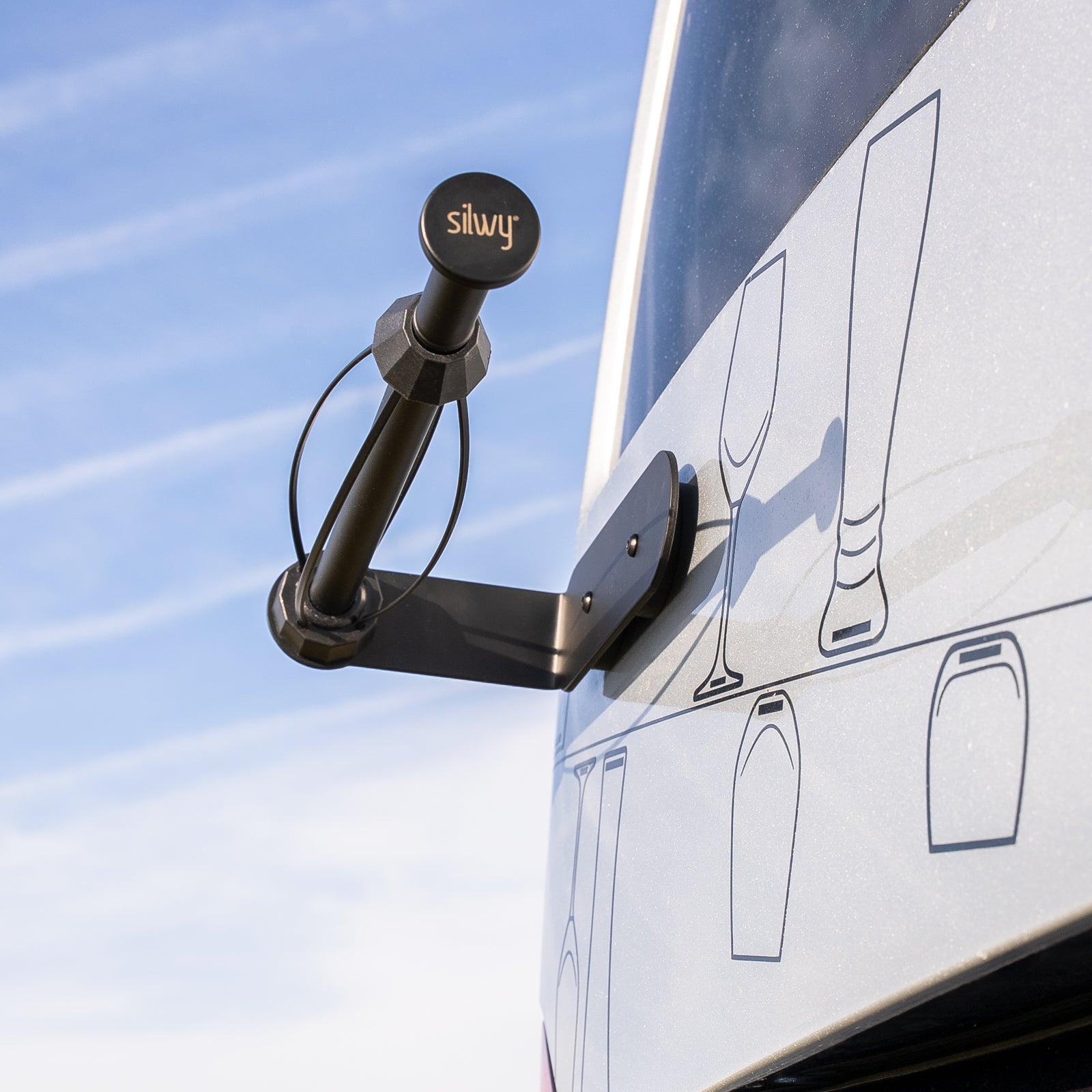 Porte-rouleau de cuisine fixé à Carrosserie