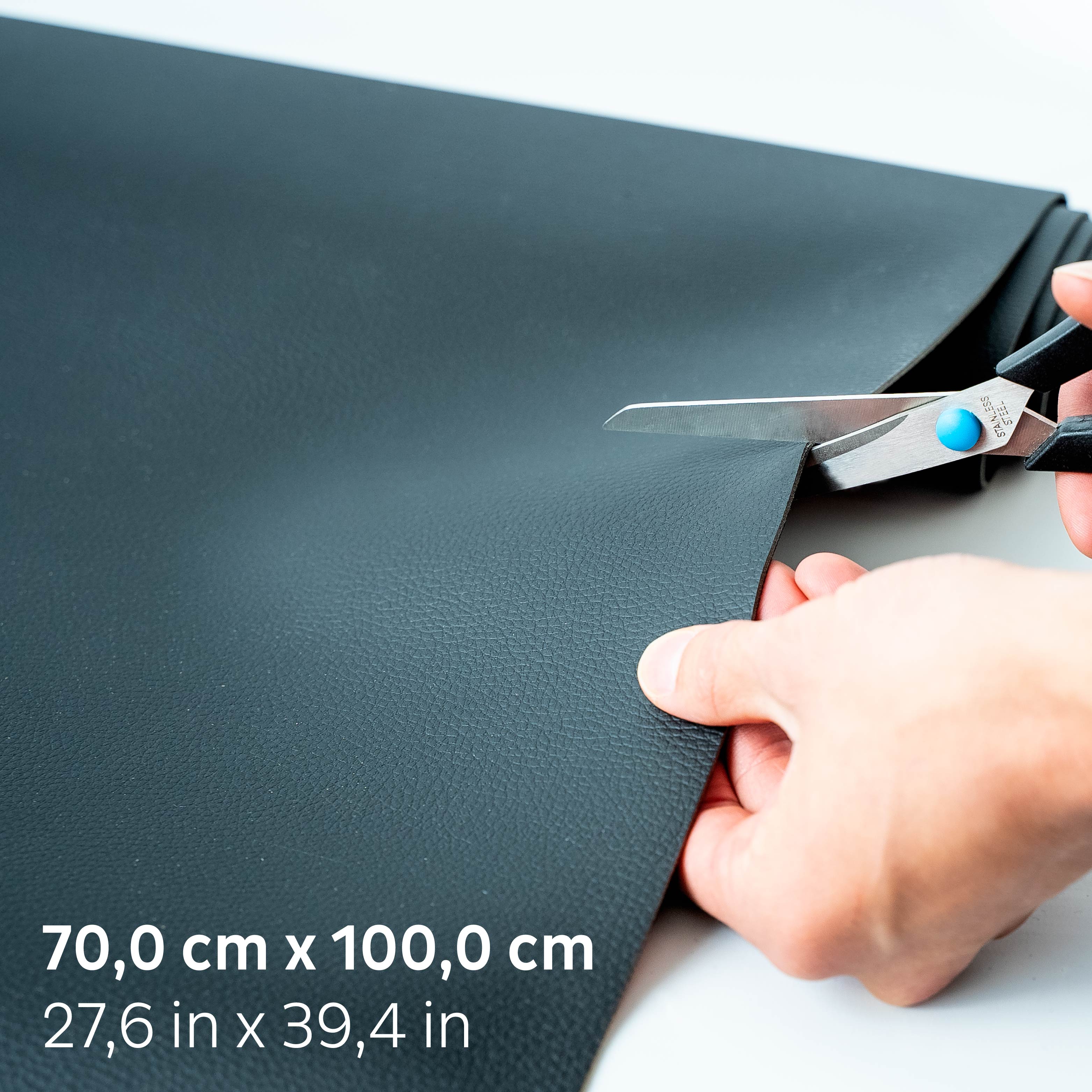 Découper le tapis métallique black