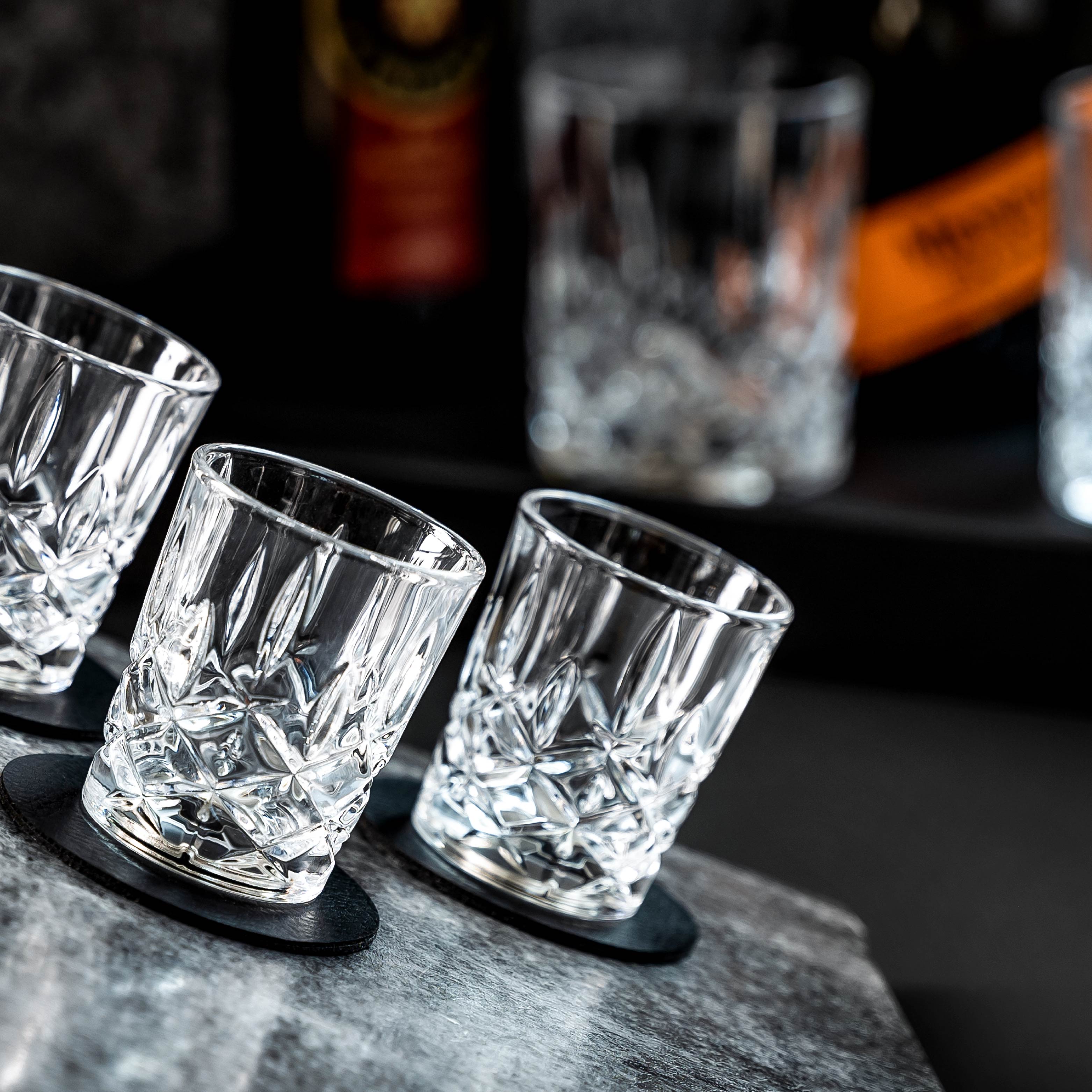 Aimant-VerresVerres en cristal SHOT