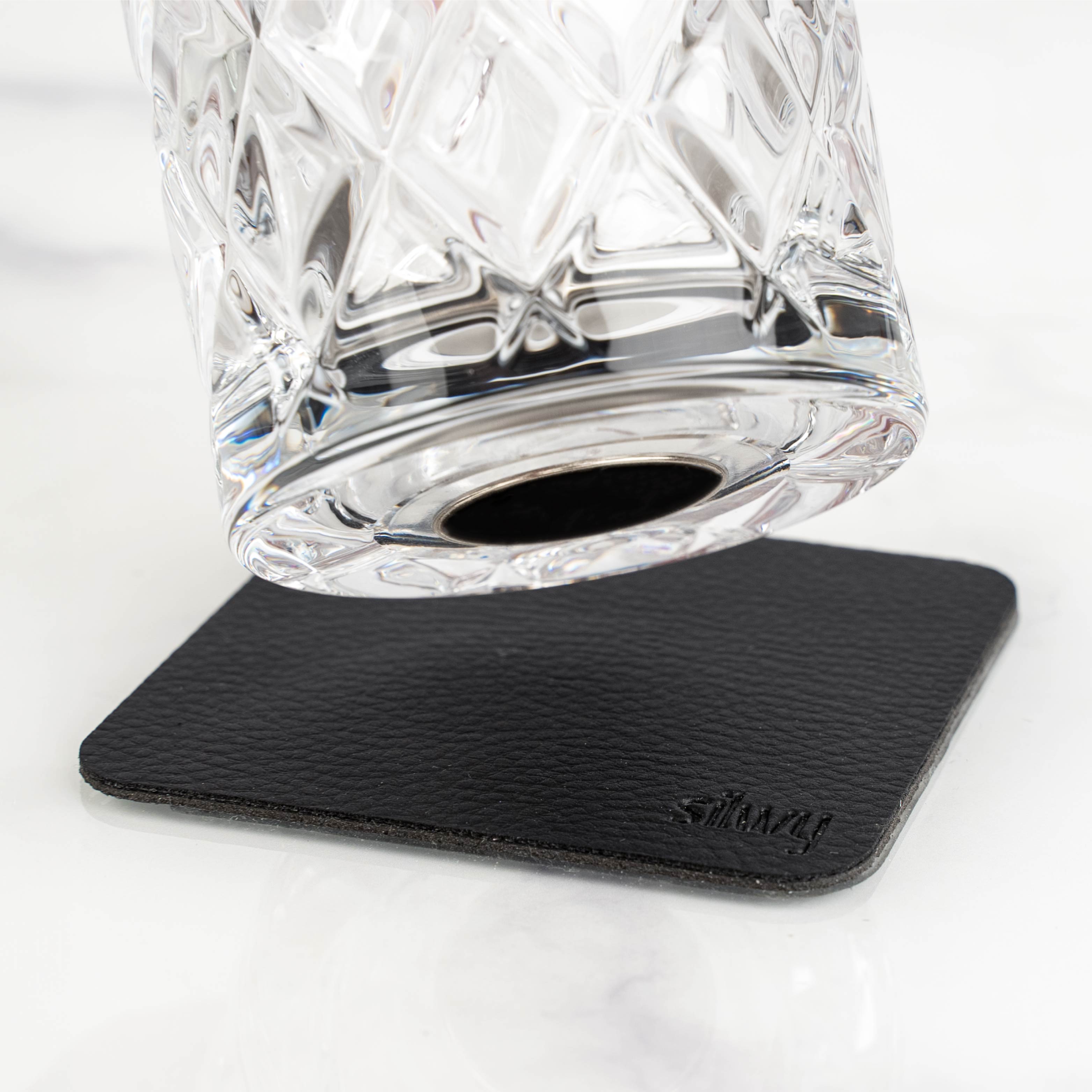 Gros plan sur la structure du verre cristallin 
