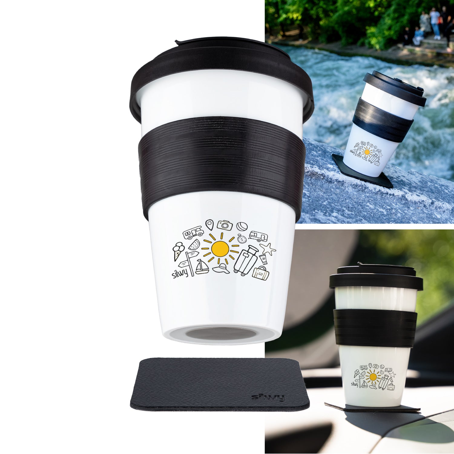 Porcellana magnetica TO-GO-CUP SUMMER