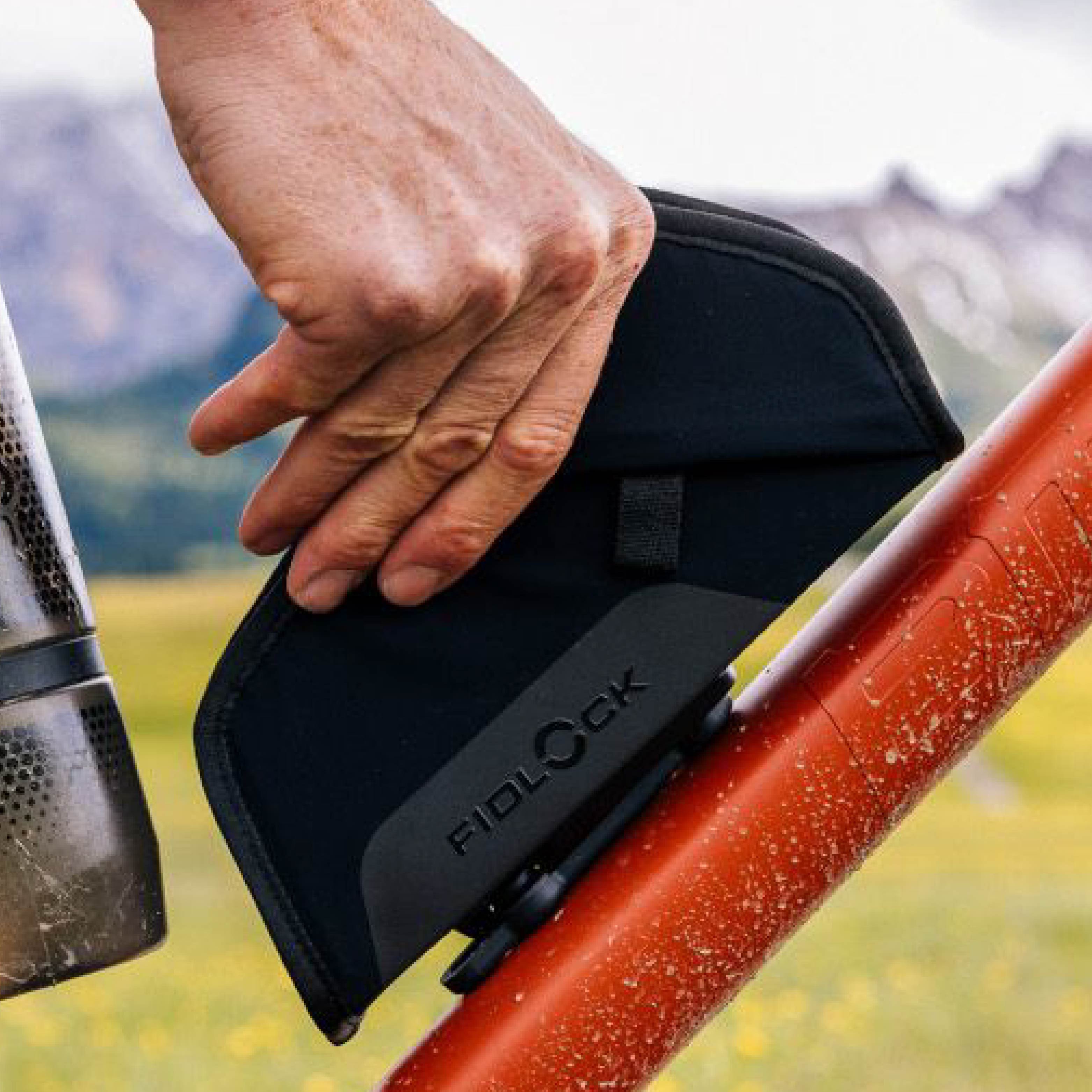 Borsa magnetica con supporto per bicicletta