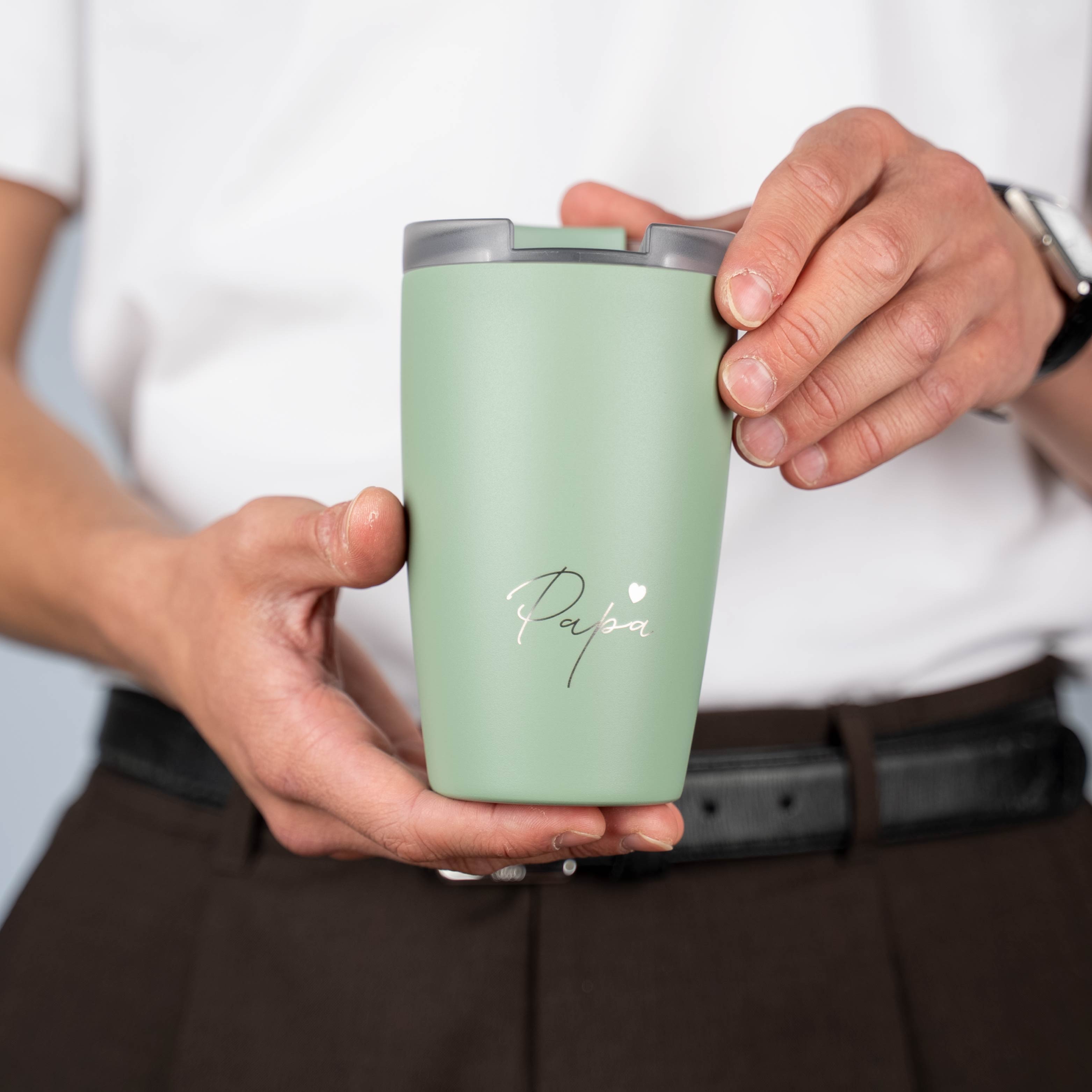 Tazza termica SAGE con incisione PAPA