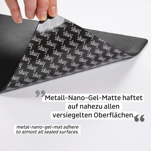 Metall-Nano-Gel-Matte BLACK für Magnetgläser
