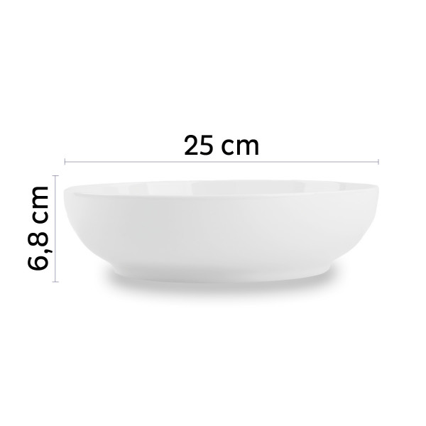 ZWEITE WAHL: Magnet-Food-Bowl 25 cm &quot;CLASSIC&quot;