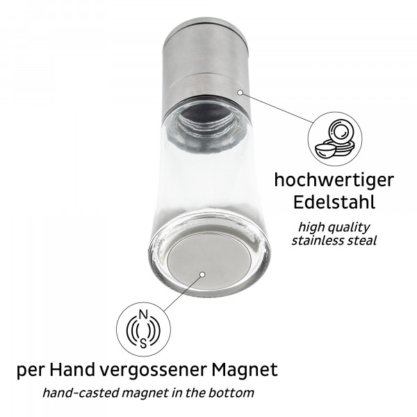 Magnet-Gewürzmühlen-Set