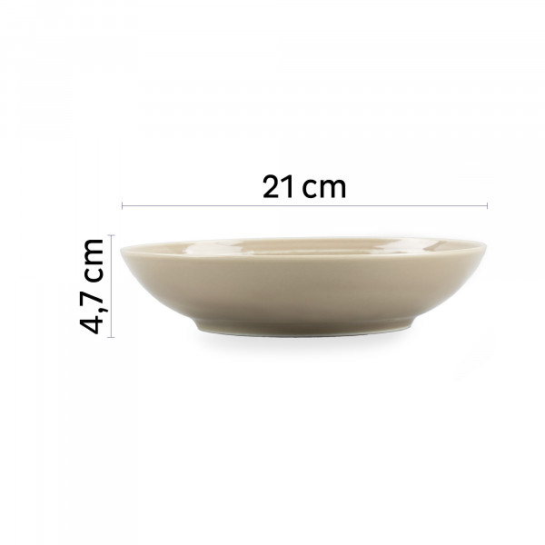 Magnet-Food-Bowls 21 cm &quot;ELFENBEIN&quot;
